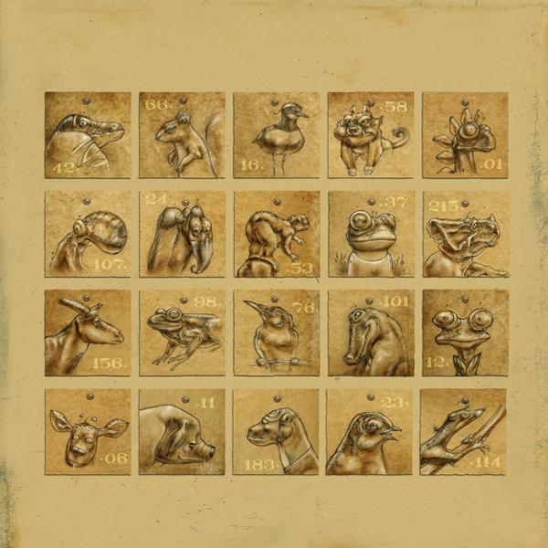 阿兰·布莱希布尔在《素描铅笔》中的《野兽》