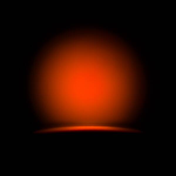纯光-研究167 -浮动的光泡由Bernd Walz在摄影数字