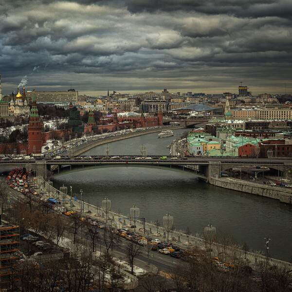 Панорама Москвы由Lena Melnikova在摄影数码