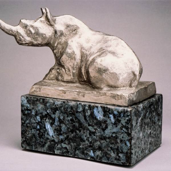 Claudio Barake的雕塑作品RINO