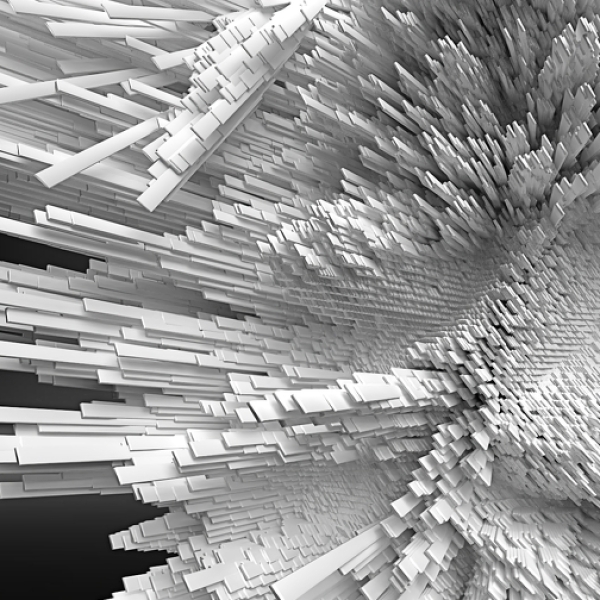 Morphon- Cida de Aragon在数字艺术计算机图中的无形现实系列，3D