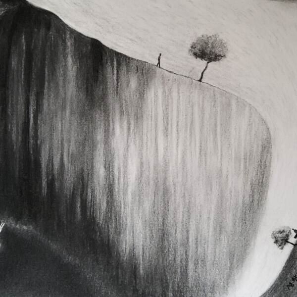 Sungchan Kim绘画的一棵树