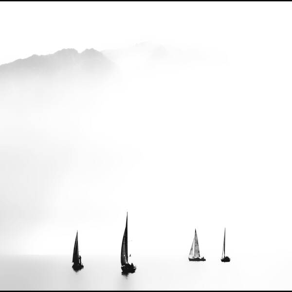日内瓦湖和法国阿尔卑斯山由Imi Koetz在摄影数字