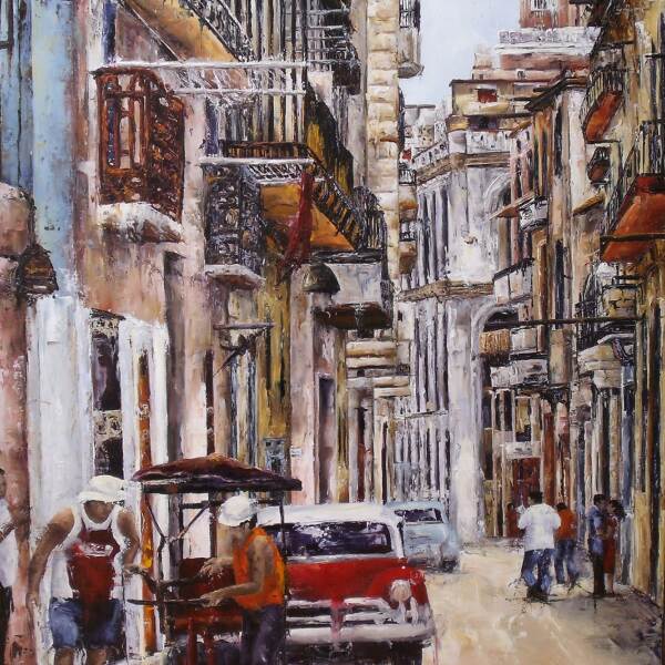 劳伦斯·杜波依斯（La Havane）在油漆油中